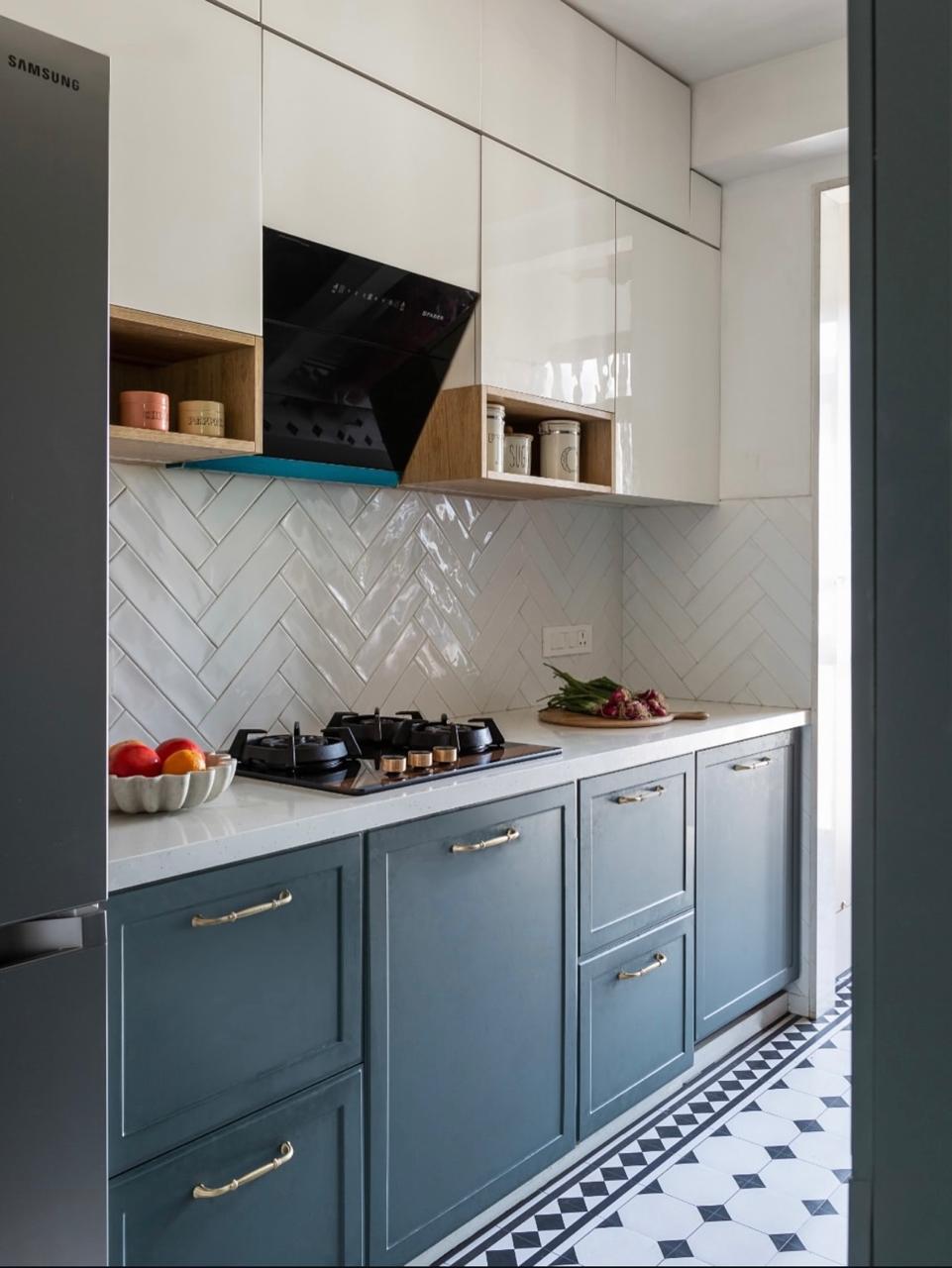 Blue Shaker Galley