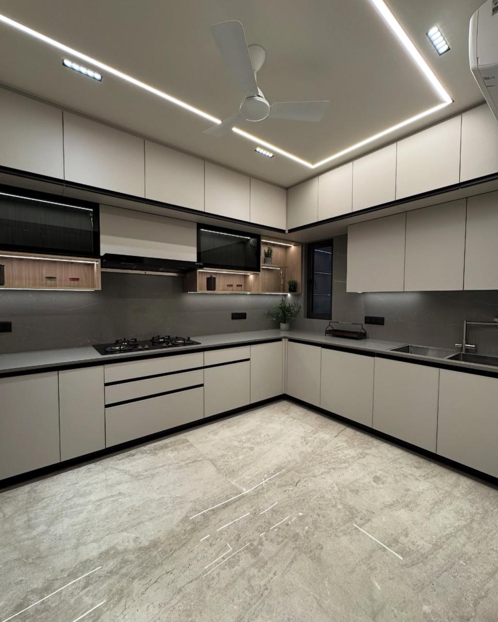 Modern Grey L-Shape